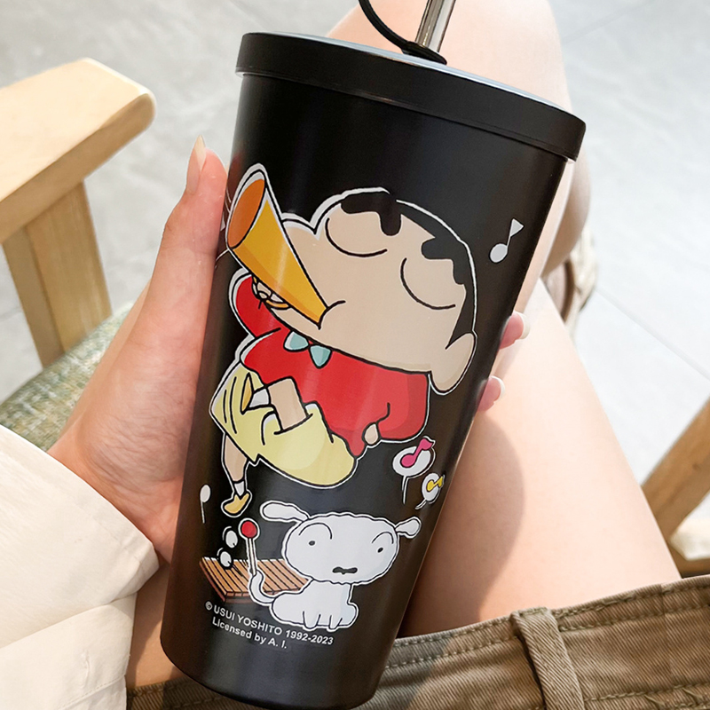 Stainless Steel Straw - Anime Crayon Shinchanss Stainless Steel Insulated