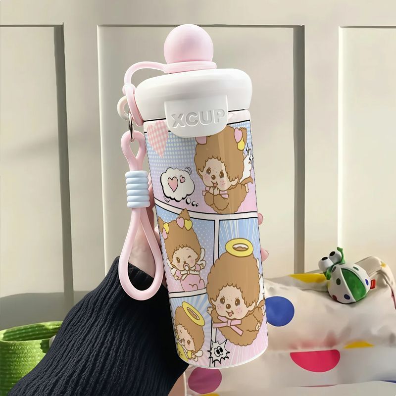 Monchhichi Cute Graffiti Stain - Stainless Steel Straw recension och pris