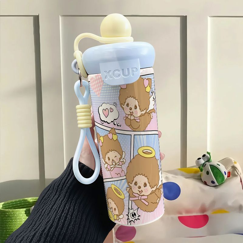 Monchhichi Cute Graffiti Stain - Stainless Steel Straw recension och pris