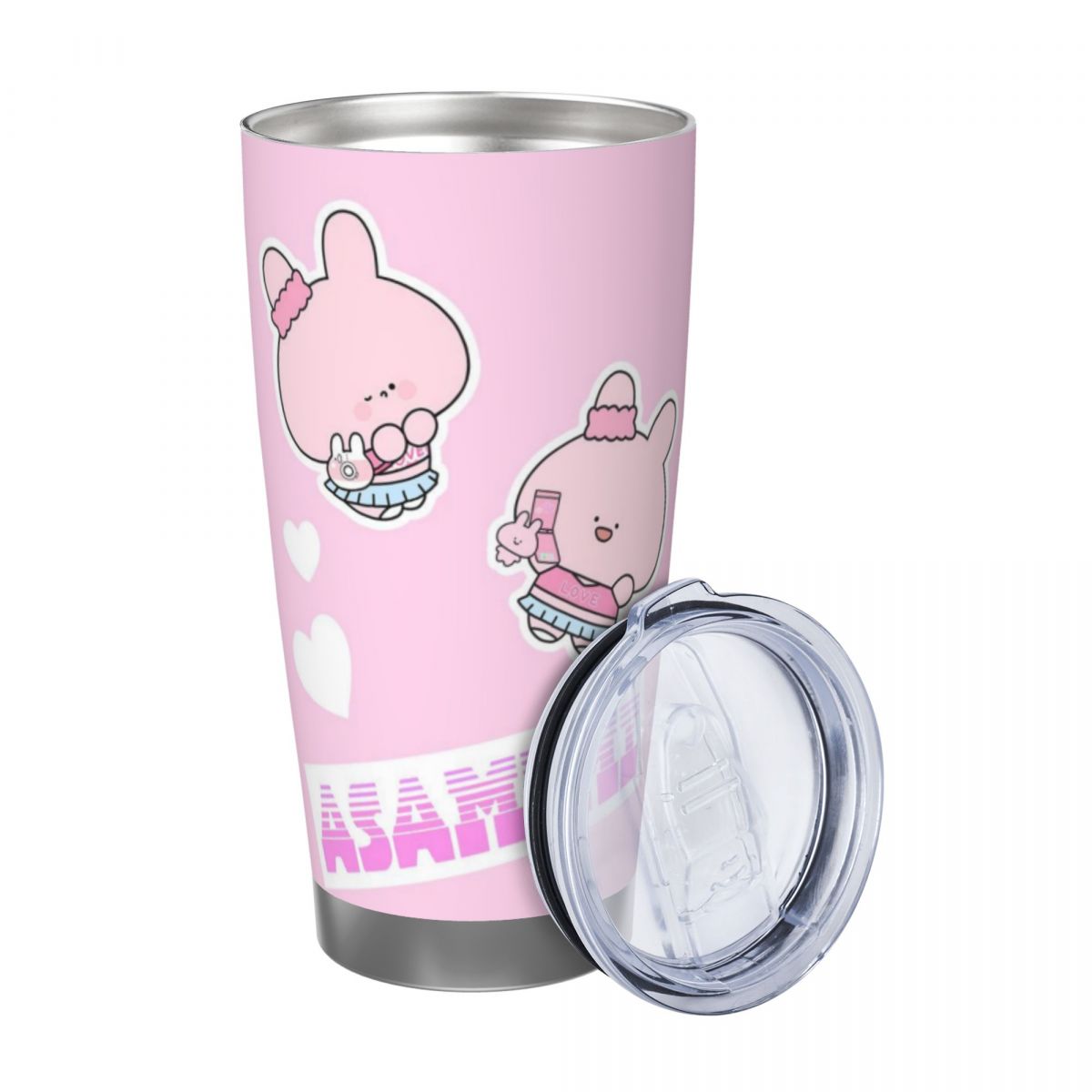 Asamimichaan Cute Asamimi 20oz - Stainless Steel Straw recension och pris