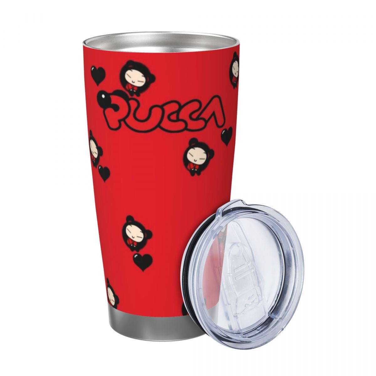 Cute Cartoon Pucca 20oz Stainl - Stainless Steel Straw recension och pris