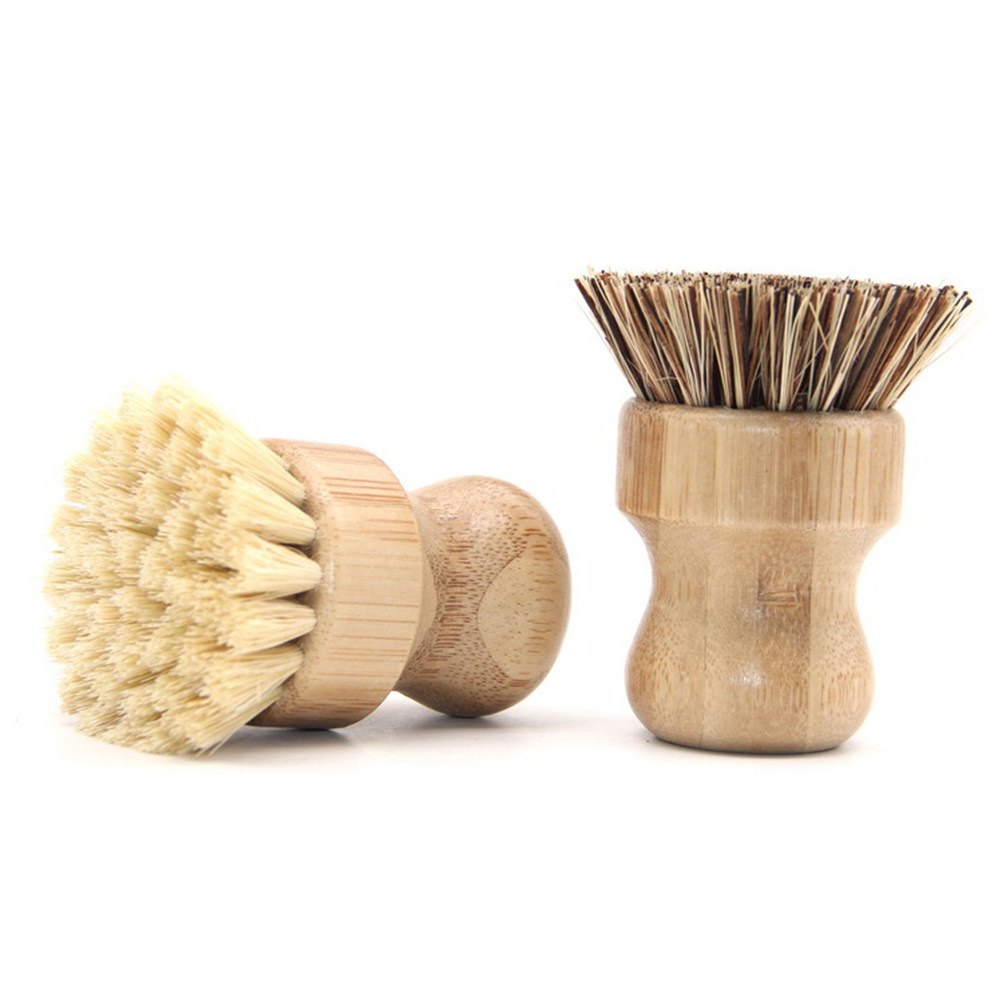Bamboo Kitchen Cleaning Brush  - Dish Brush Bamboo recension och pris