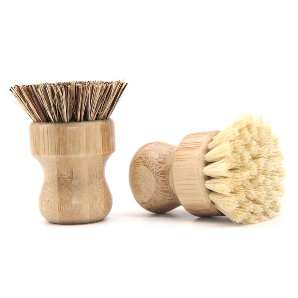 Bamboo Kitchen Cleaning Brush  - Dish Brush Bamboo recension och pris