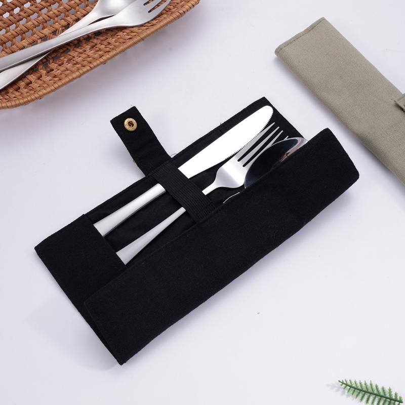 8Pcs/Set Tableware Travel Cutl - Stainless Steel Straw recension och pris