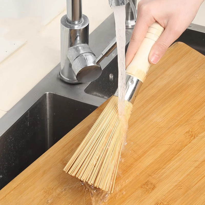 Natural Bamboo Pot Brush Long  - Dish Brush Bamboo recension och pris