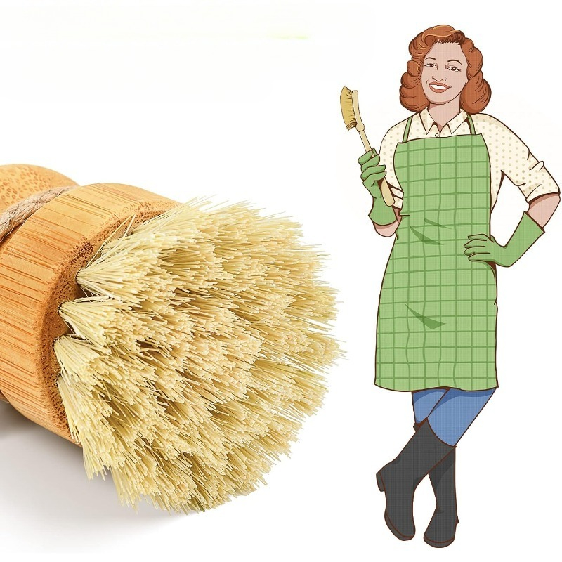 Bamboo Dish Scrub Brush,Vegeta - Dish Brush Bamboo recension och pris